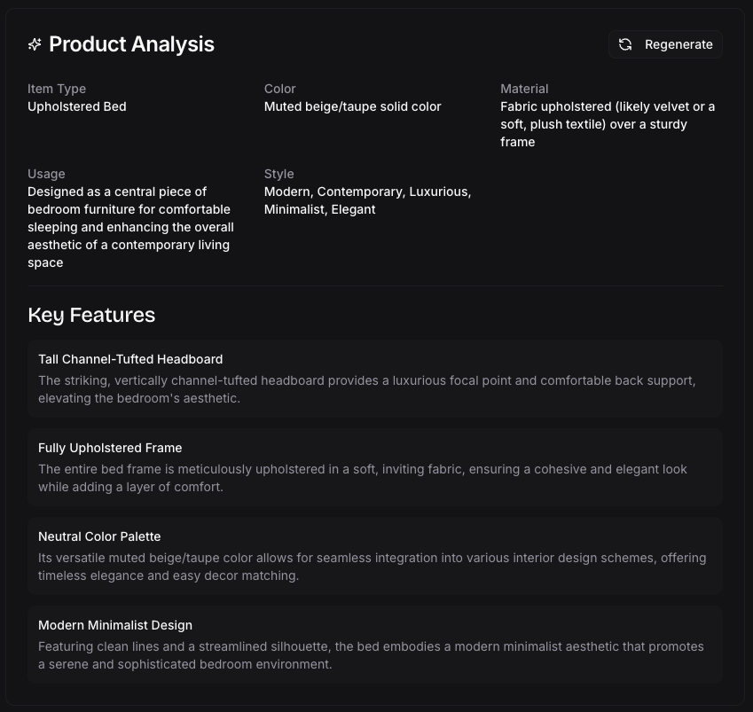 Product Analysis